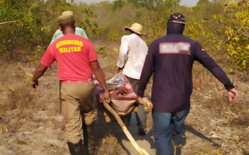 Após 30 horas desaparecida, idosa é achada em mata a mais de 15 km de distância de onde saiu para colher pequis e se perdeu