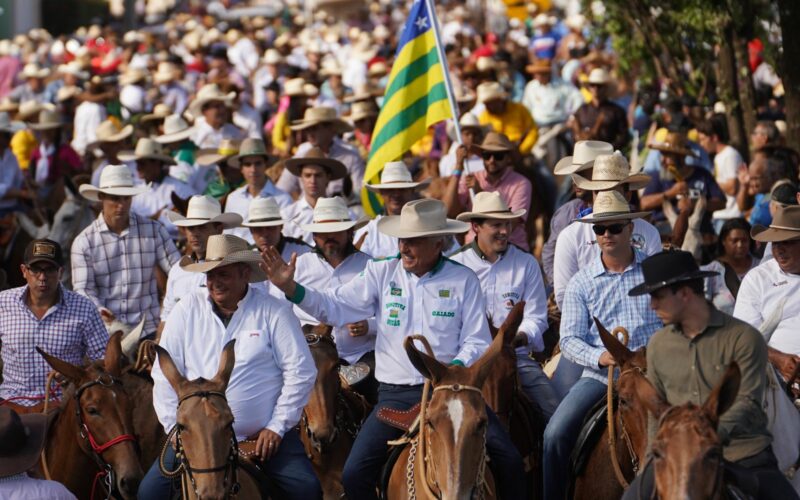 Caiado participa do 14º Encontro de Muladeiros e lança Passaporte Equestre