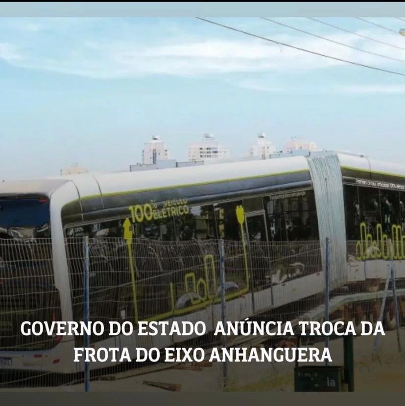 Governo do estado anuncia troca da frota do eixo Anhanguera