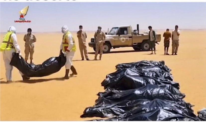 Vinte pessoas encontradas mortas após veículo quebrar no deserto