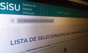 consulta de vagas do segundo processo seletivo do Sisu está disponível