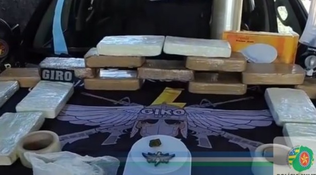 Polícia prende homem com droga avaliada em R$ 500 mil