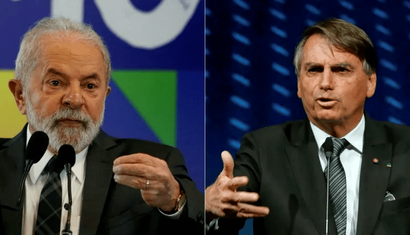 Pesquisa: Lula lidera com 44% seguido por Jair Bolsonaro com 32%