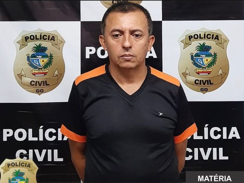 Polícia civil prende professor de caldazinha investigado por estuprar suas alunas