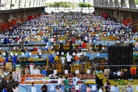 Índice de preço dos alimentos da Ceagesp sobe 5,37% em outubro