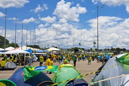 Exército pede ajuda ao GDF para controlar bolsonaristas no QG