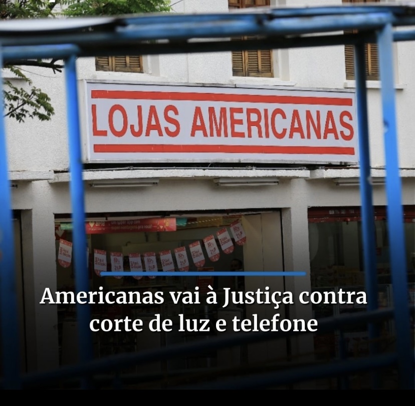 Americanas vai á justiça contra o corte de luz e telefone