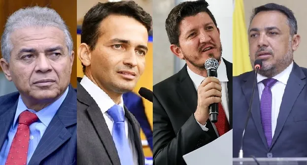 Ademir, Max, Glaustin e Fortaleza se organizam para disputar a Prefeitura de Aparecida