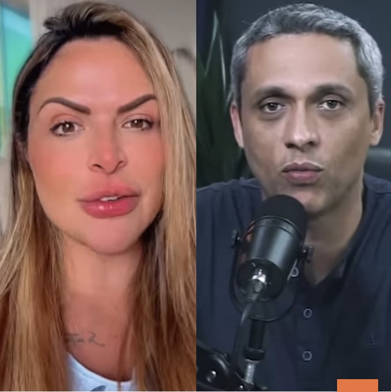 Gustavo Gayer rebate acusações de Silvye e diz que ela “é pessoa boa, mas perdeu o controle”.