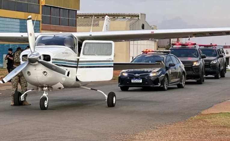 PF apreende aeronaves de R$ 5 milhões usadas para traficar drogas