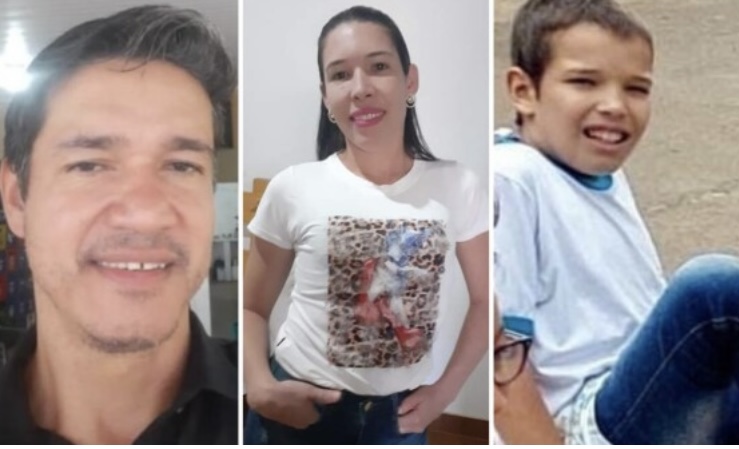 Homem mata esposa e enteado de 10 anos e se joga na frente de caminhão