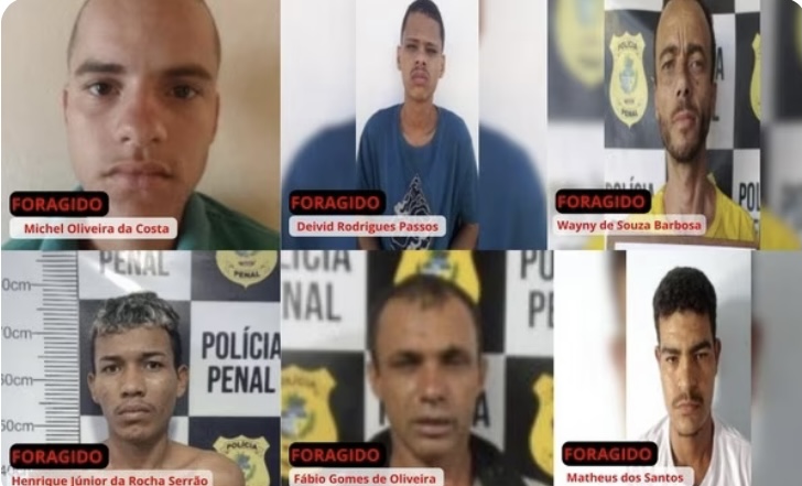 Detentos fogem do presídio de Trindade por buraco aberto no telhado