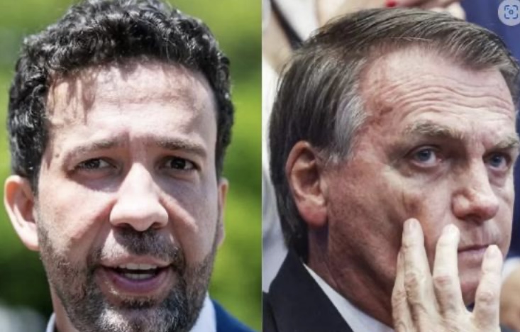 Janones e Bolsonaro frente a frente no STF